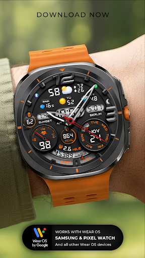 PER32 Ultra Hybrid Watch Face 商店截图 6
