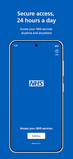 NHS App store screenshot 1