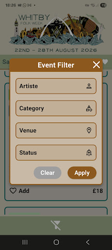 Whitby Folk Week 2026 store screenshot 4