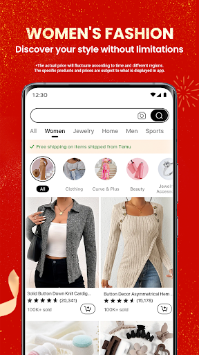 Temu: Shop Like a Billionaire 商店截图 2