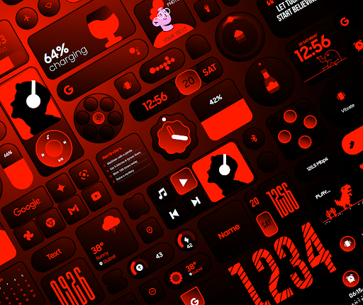 Glass Widgets Pro store screenshot 6