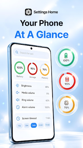 Settings Home 商店截图 1
