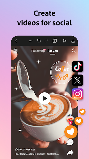 Adobe Express: AI Photo, Video 商店截图 4
