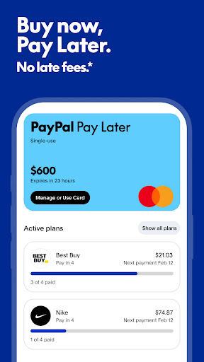 PayPal - Pay, Send, Save 商店截图 3