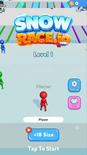 Snow Race 3D: Fun Ball Racing 商店截图 1