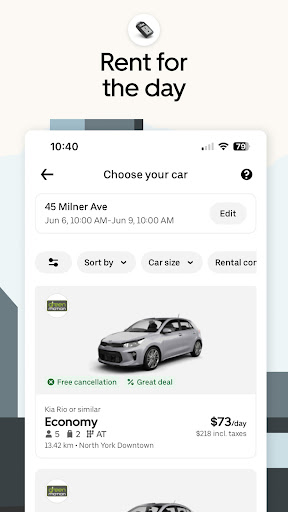 Uber: Rides, eats, hotels 商店截图 6