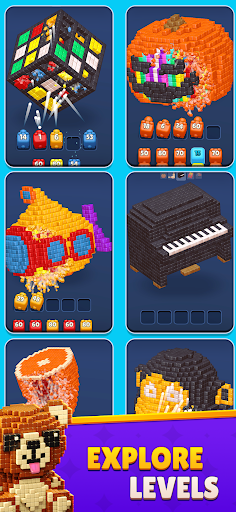 Cube Land Puzzle Game 商店截图 4