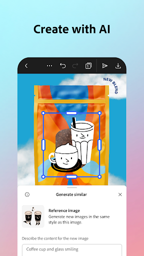 Adobe Express: AI Photo, Video 商店截图 5