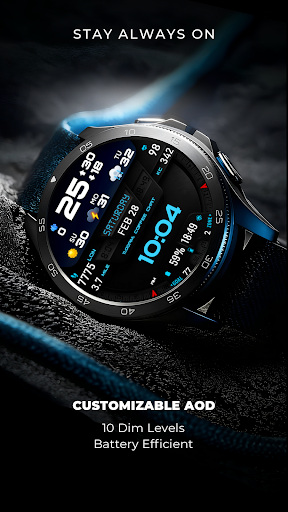 PER27 Digital Watch Face store screenshot 4