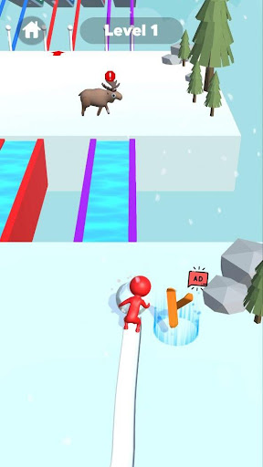 Snow Race 3D: Fun Ball Racing 商店截图 5
