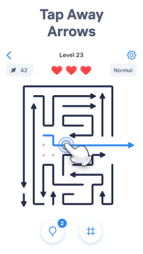 Arrow Puzzle: Tap Puzzle Games 商店截图 1