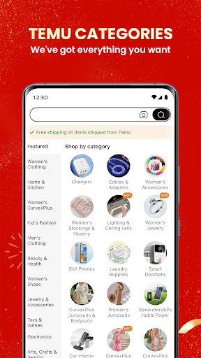 Temu: Shop Like a Billionaire 商店截图 5