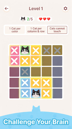 Meowdoku: Brain Puzzle Games 商店截图 4