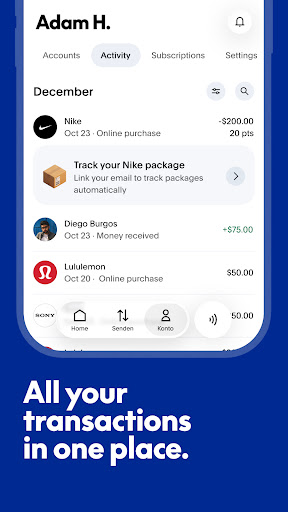 PayPal - Pay, Send, Save 商店截图 7