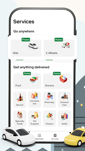 Uber: Rides, eats, hotels 商店截图 1