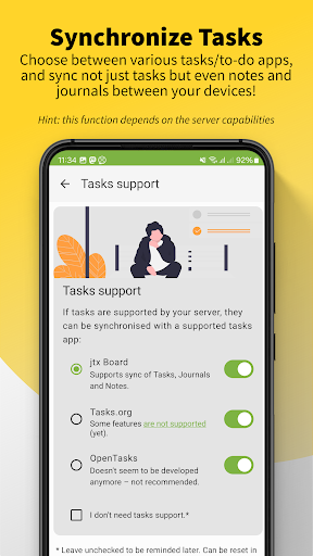 DAVx⁵ – CalDAV CardDAV WebDAV store screenshot 3