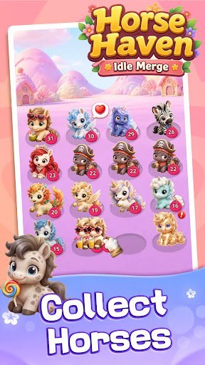 Horse Haven: Idle Merge 商店截图 4