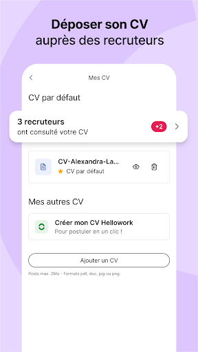 Hellowork - Offres d’Emploi store screenshot 5