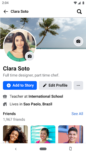 Facebook Lite store screenshot 4