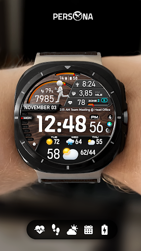 PER23 Digital Watch Face store screenshot 7