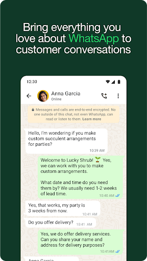 WhatsApp Business store screenshot 8