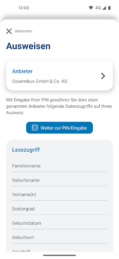 AusweisApp Bund 商店截图 4