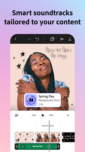 Adobe Express: AI Photo, Video 商店截图 3