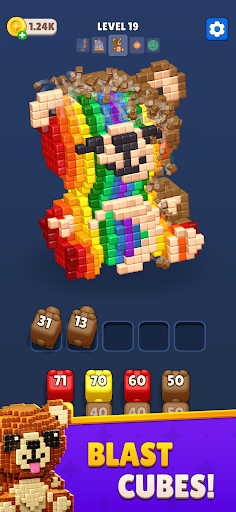 Cube Land Puzzle Game 商店截图 1