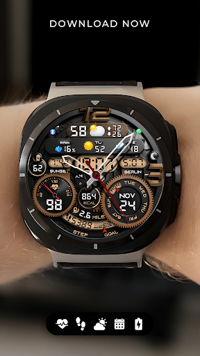 PER32 Ultra Hybrid Watch Face 商店截图 8