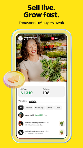 Whatnot: Shop, Sell, Connect 商店截图 4