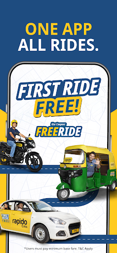 Rapido: Bike-Taxi, Auto & Cabs 商店截图 1