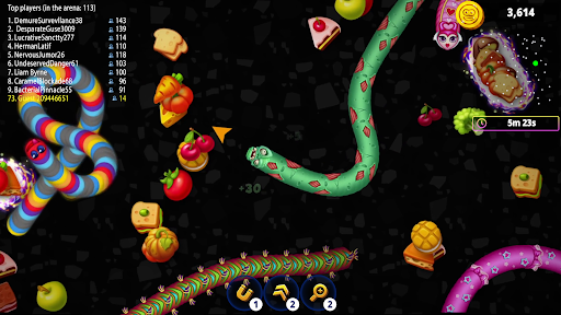 Worms Zone .io - Hungry Snake 商店截图 1