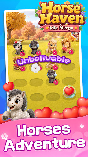 Horse Haven: Idle Merge 商店截图 3