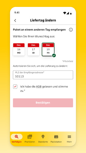 Post & DHL store screenshot 3