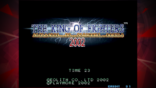 KOF 2002 ACA NEOGEO 商店截图 1