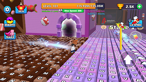 Keyboard Escape: Speed Parkour store screenshot 1