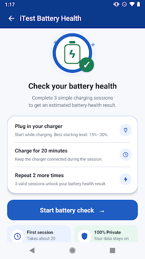 iTest Battery store screenshot 2