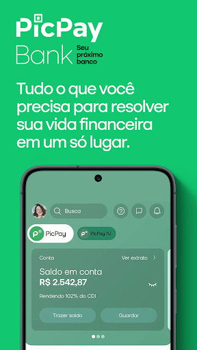 Banco PicPay: Cartão, Pix e + 商店截图 1