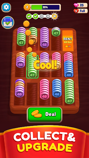 Pocket Sort: Coin Merge Puzzle store screenshot 2