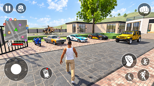City Gangster Bike Driving 3D 商店截图 1