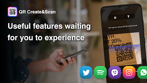 QR Create&Scan 商店截图 1