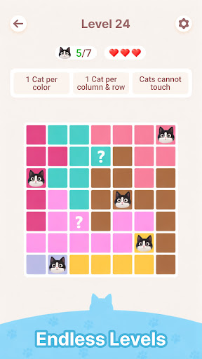 Meowdoku: Brain Puzzle Games 商店截图 6