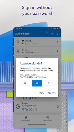 Microsoft Authenticator 商店截图 4