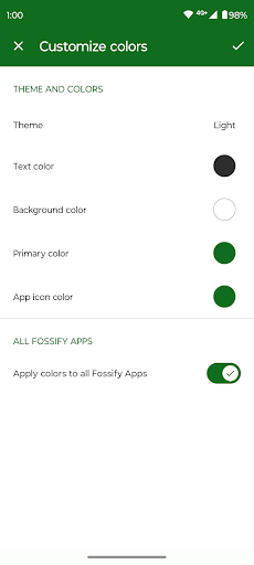 Fossify Thank You store screenshot 4