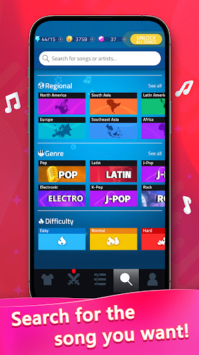 Beat Piano - Music EDM Tiles 商店截图 5