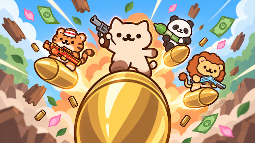 Idle Cat Gunner: Shooter RPG store screenshot 7