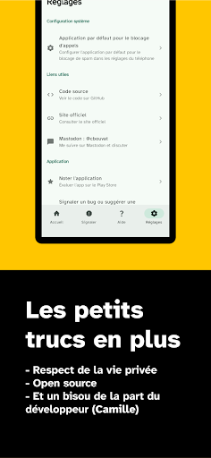 Saracroche : bloqueur d'appels store screenshot 4