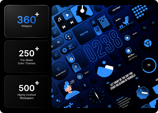 Glass Widgets Pro store screenshot 2