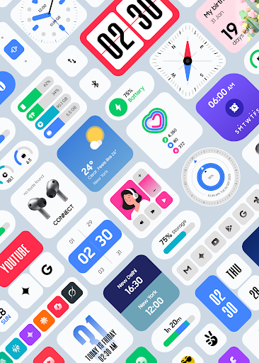 Galaxy Widgets: One UI 商店截图 2