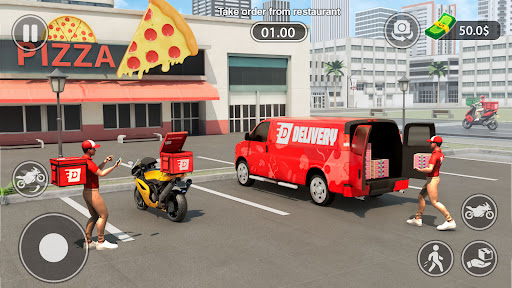 Urban Food Delivery Game store screenshot 2